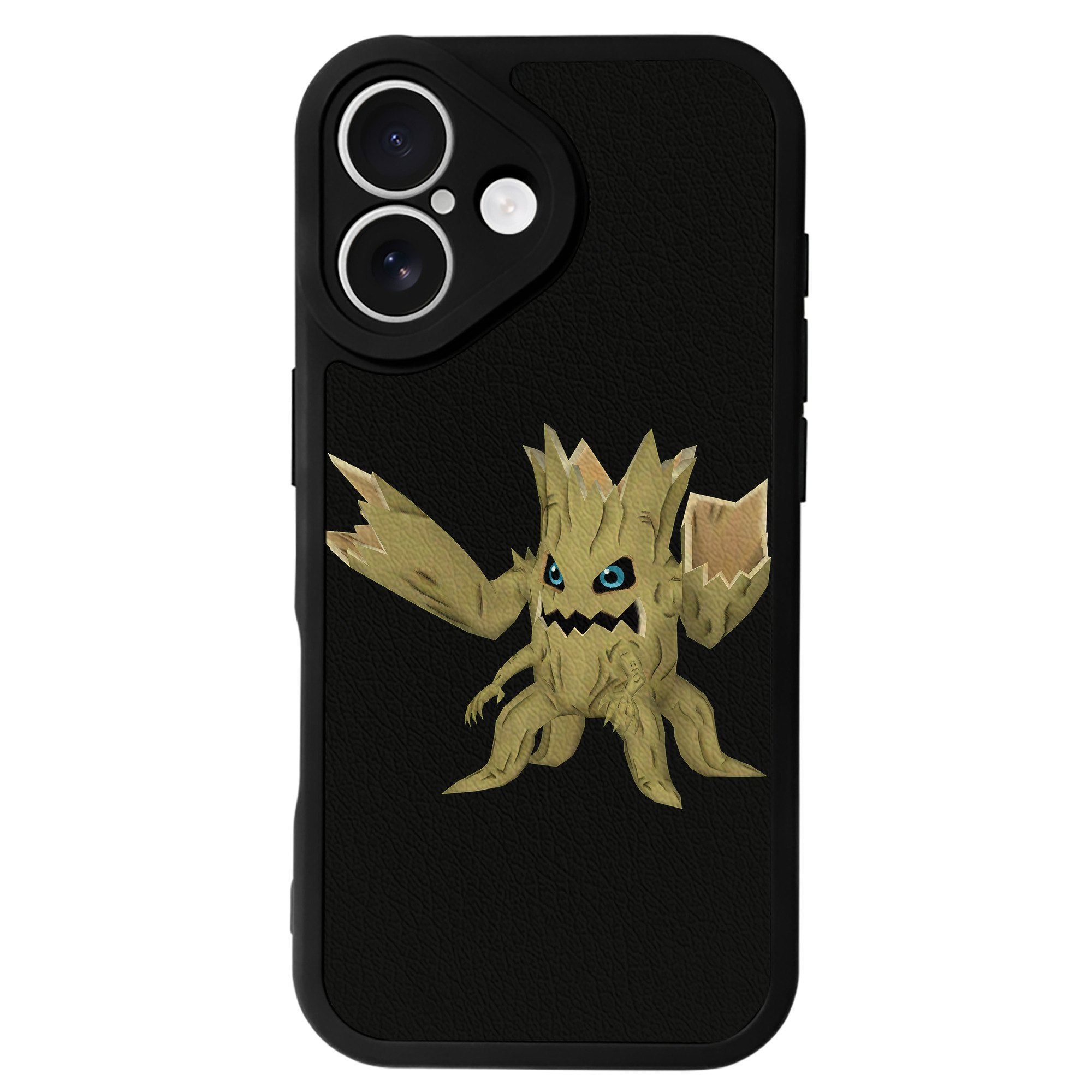 （画像用） Digimon デジタルモンスター/デジモン 【iPhone 16シリーズ対応】シリコンスマホケース（レザー調） 材質：シリコン